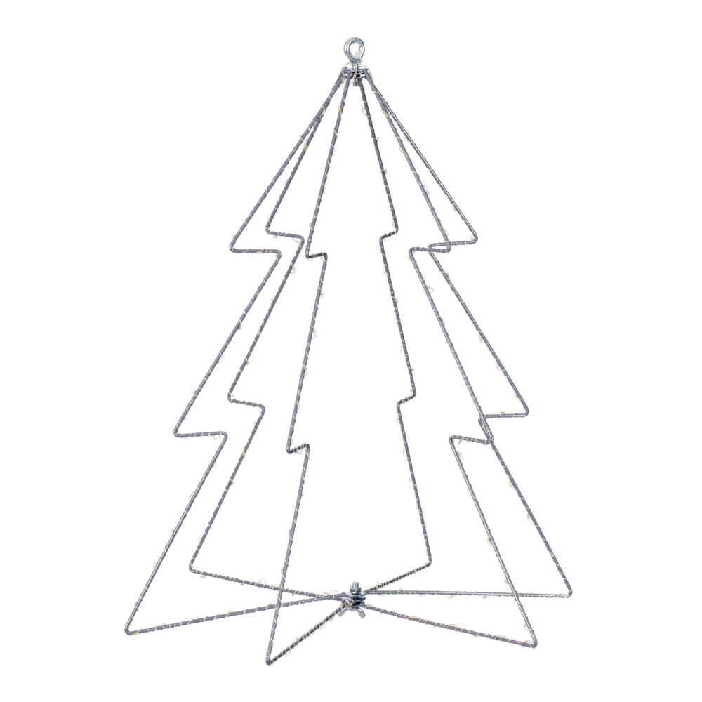 Vickerman Warm White LED Tree Wire Silhouette