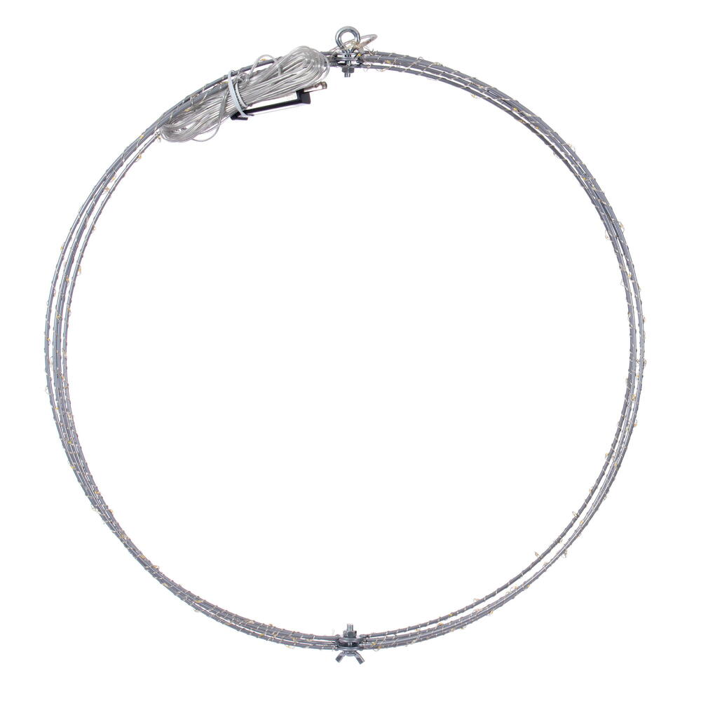 Vickerman Warm White LED Ball Wire Silhouette