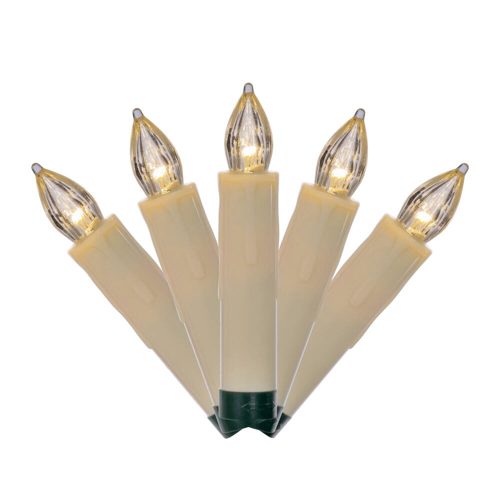 10 Pc x 4.25" BO Clip-on Candle Lights