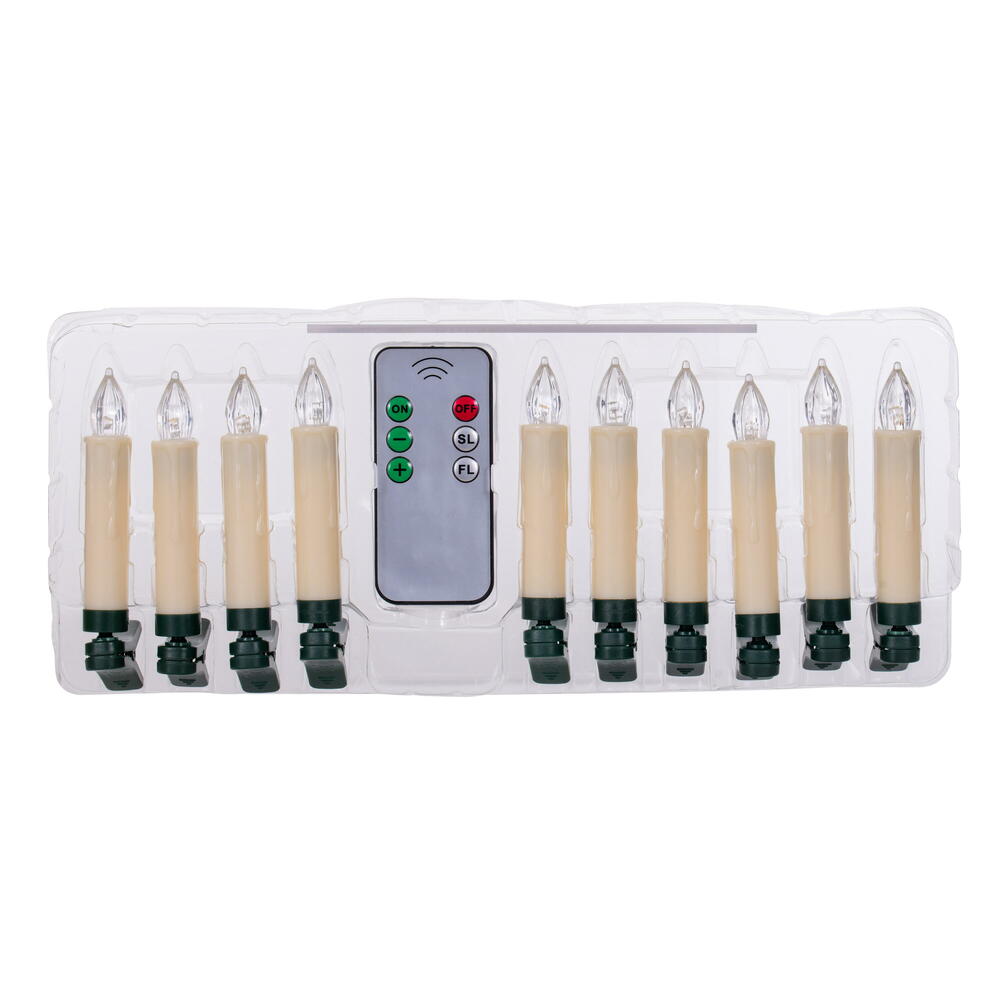 10 Pc x 4.25" BO Clip-on Candle Lights