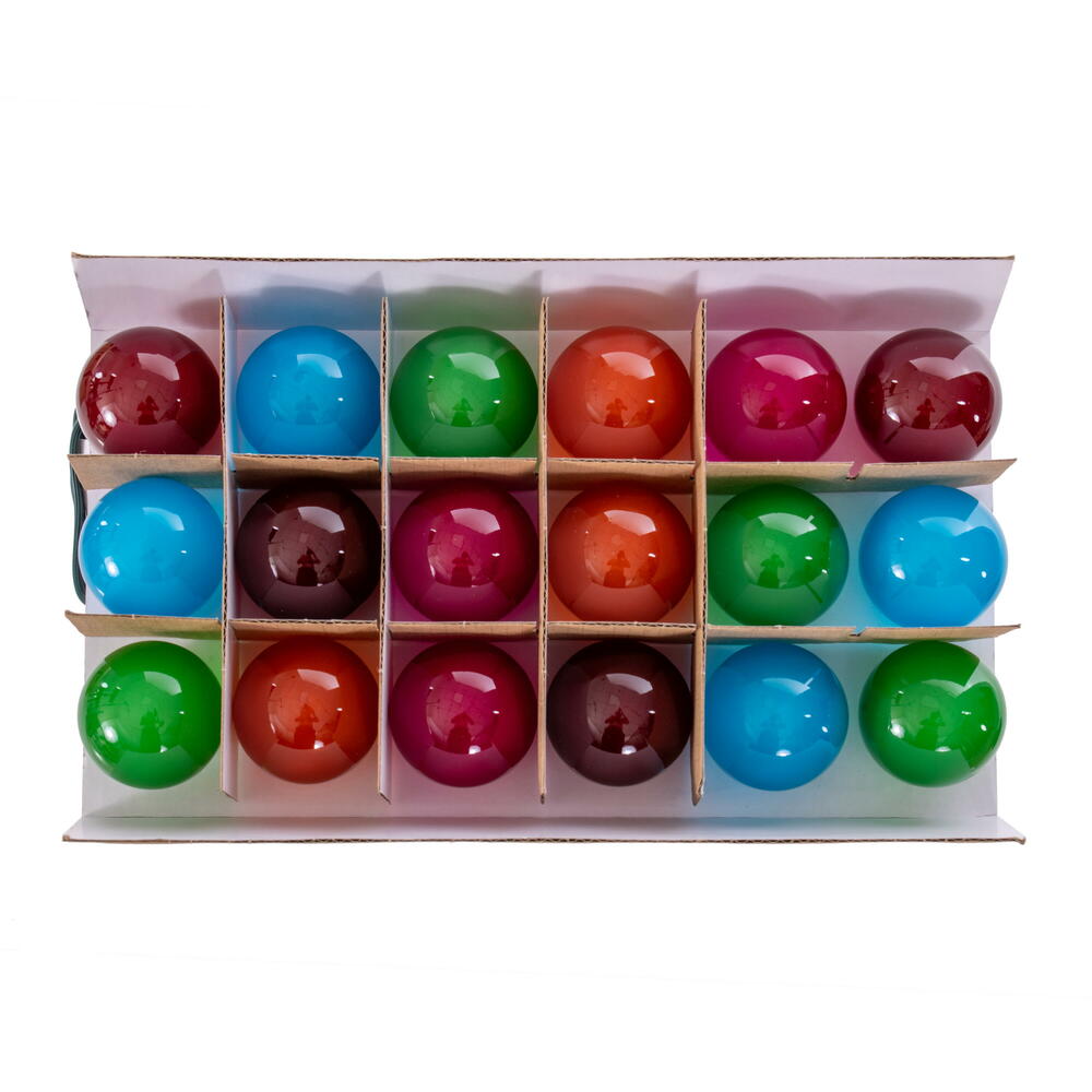 Vickerman 18Lt LED Glass G40-E12 Filament End-Connecting Set 
