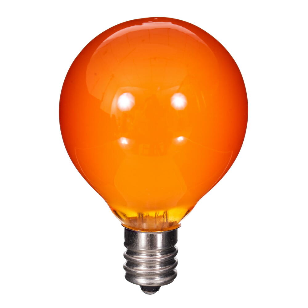 Vickerman LED G40-E12 Filament Glass Bulbs 10/Box