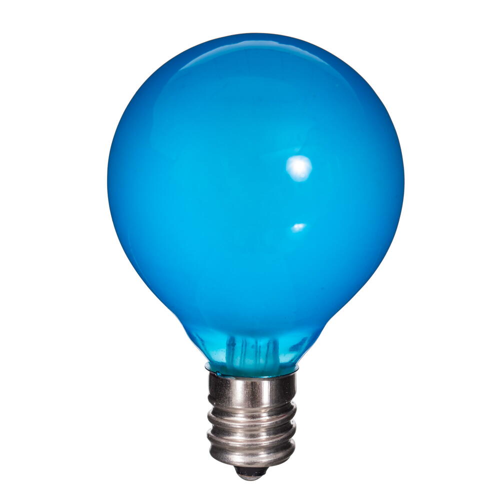 Vickerman LED G40-E12 Filament Glass Bulbs 10/Box
