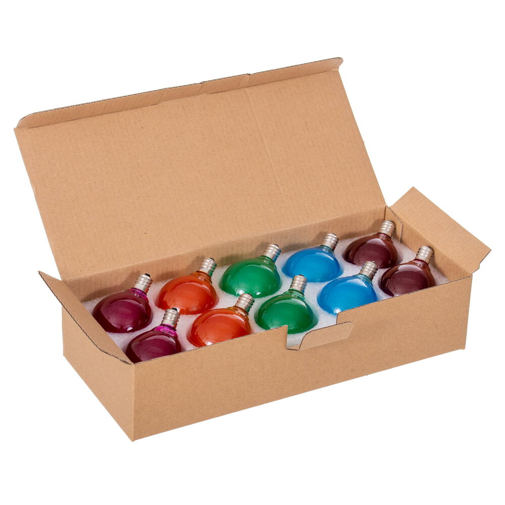 Vickerman LED G50-E12 Filament Glass Bulbs 10/Box