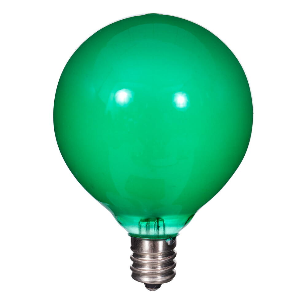 Vickerman LED G50-E12 Filament Glass Bulbs 10/Box