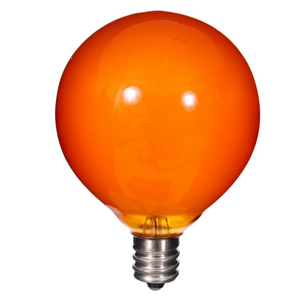 Vickerman LED G50-E12 Filament Glass Bulbs 10/Box