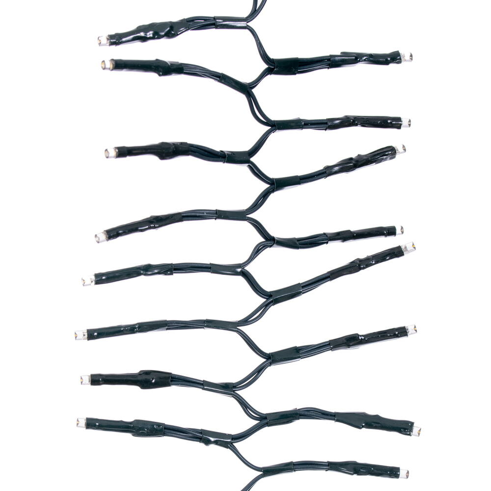 Vickerman 960Lt LED Flowing Cluster Icicle Set, Memory Remote Controlled with 8 Hour On/Off Timer