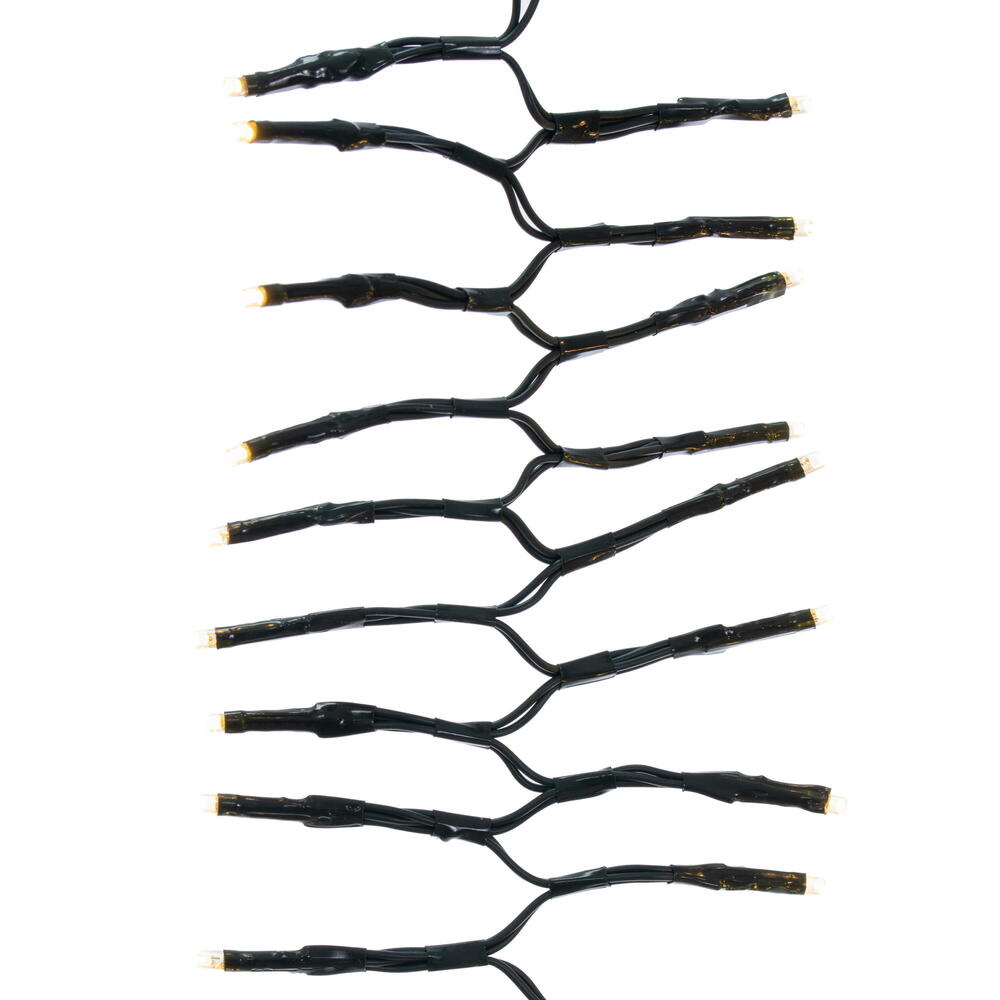 Vickerman 960Lt LED Flowing Cluster Icicle Set, Memory Remote Controlled with 8 Hour On/Off Timer