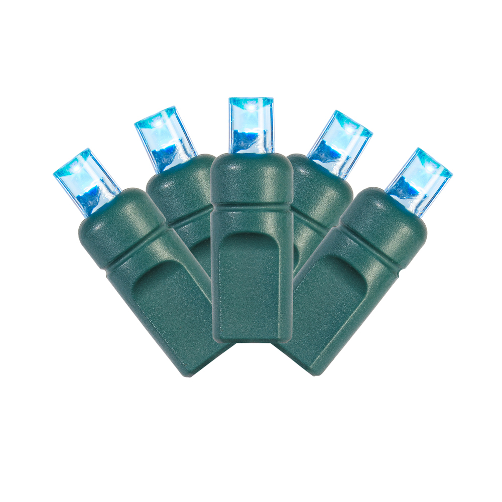 Frosted WA on Green Wire