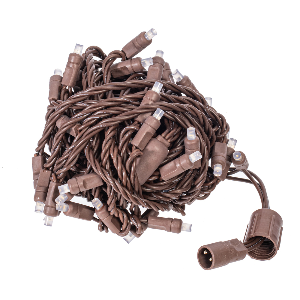 Vickerman Brown Wire Wide Angle Single Mold End-Connecting Coaxial Set