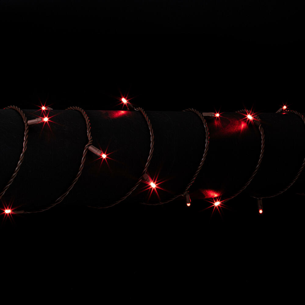 Vickerman Single Mold Wide Angle LED Christmas Light Set, Wire Poly Bag