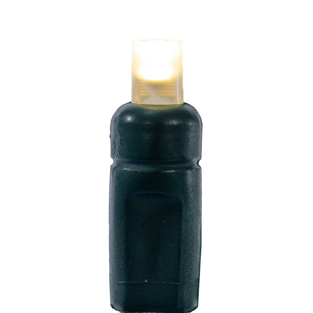 Vickerman Single Mold Wide Angle LED Coaxial Christmas Light Set, Poly Bag