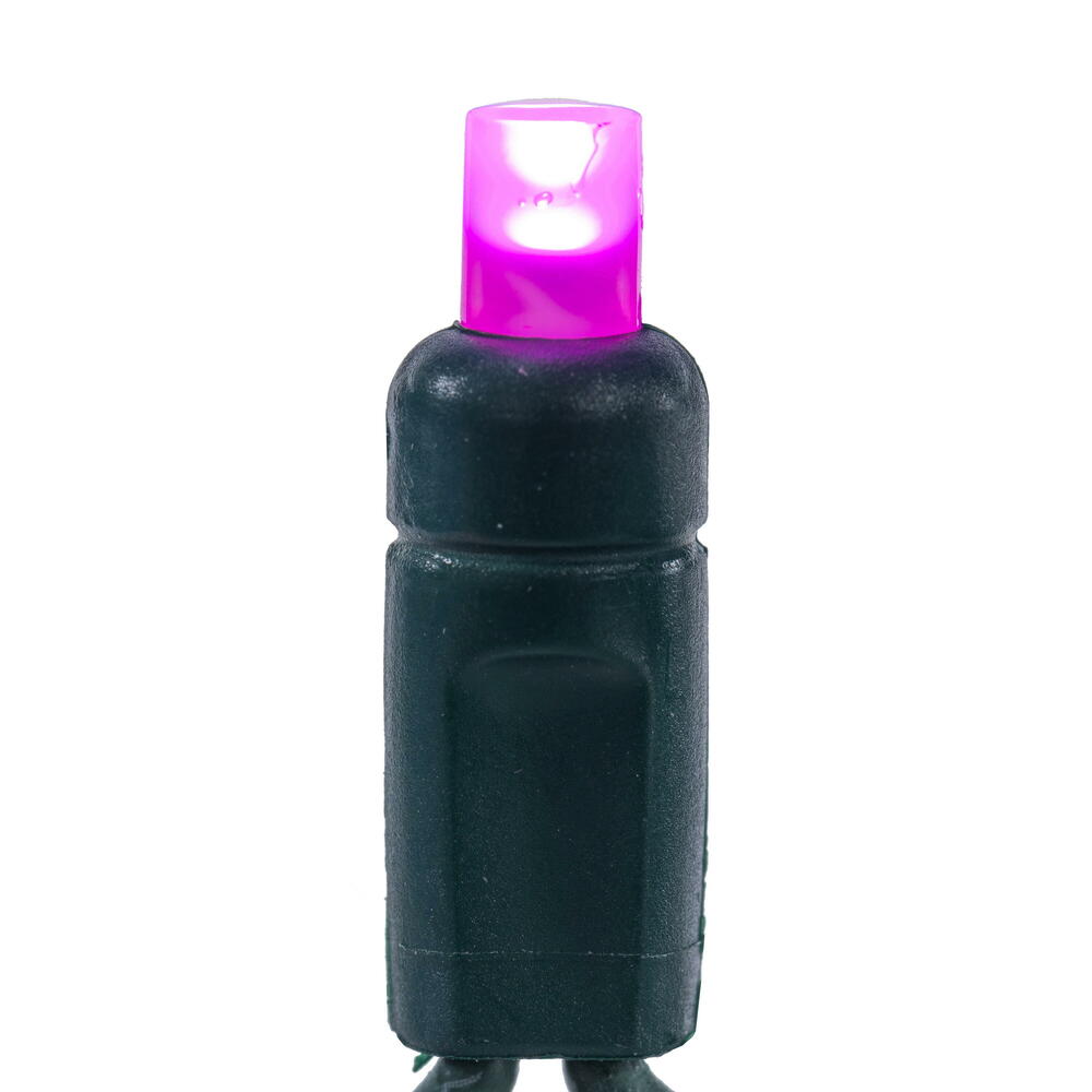 Vickerman Single Mold Wide Angle LED Coaxial Christmas Light Set, Poly Bag