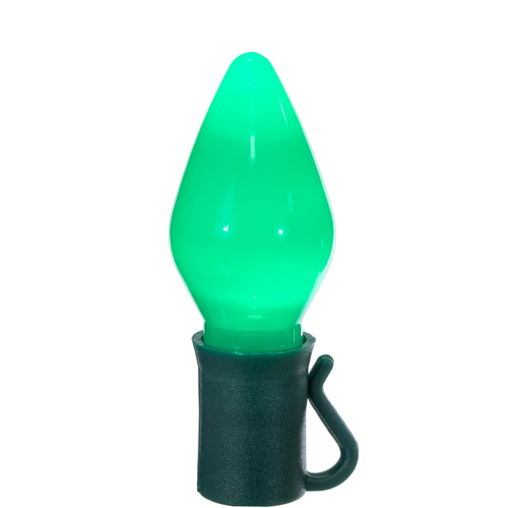 Vickerman Single Mold C7 LED Ceramic Christmas Light Set