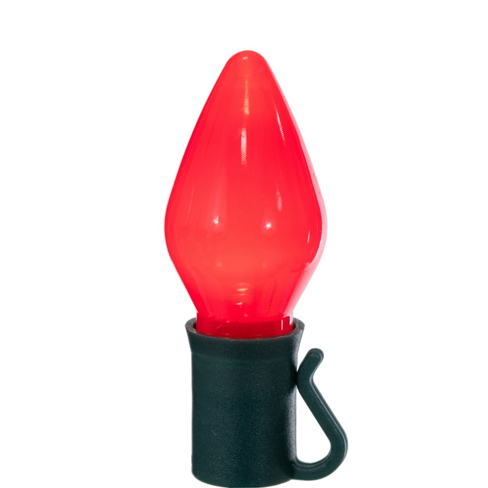 Vickerman Single Mold C7 LED Ceramic Christmas Light Set