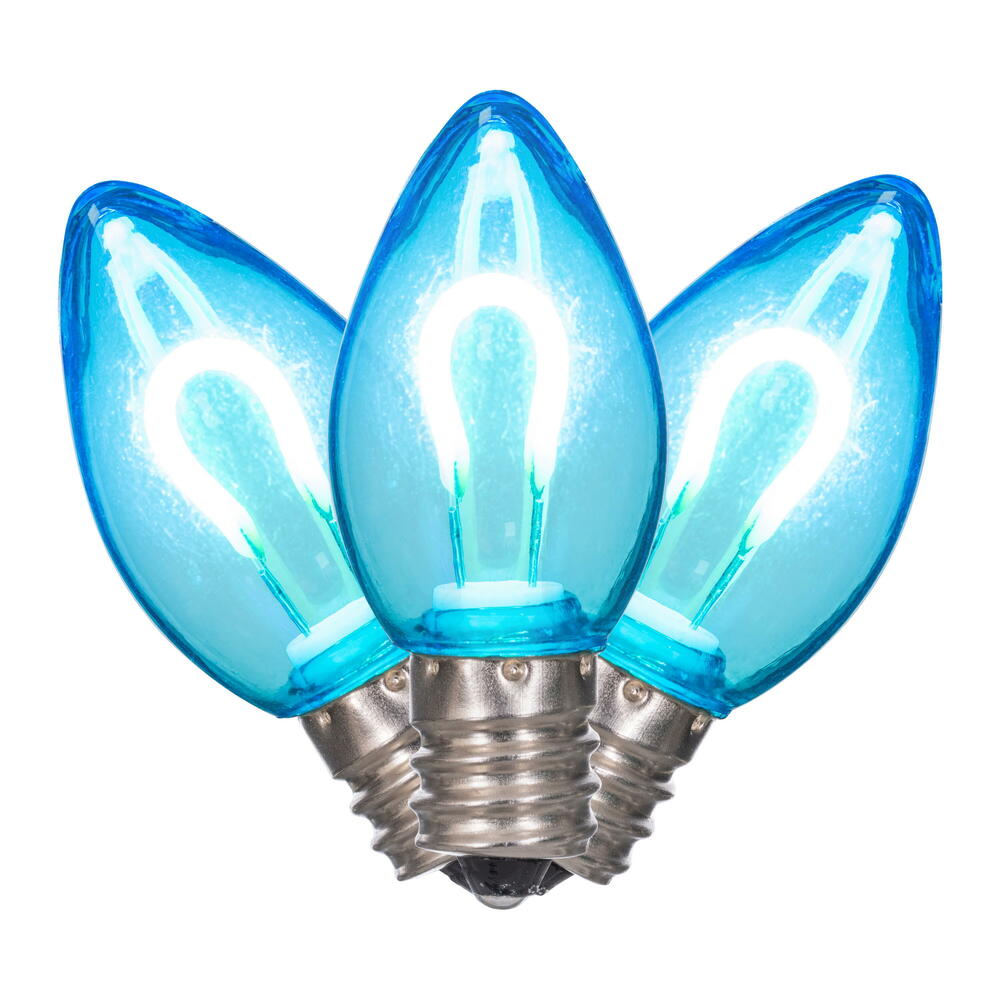 Vickerman C7 Transparent U-Shaped Filament Bulb, 25/Bag.