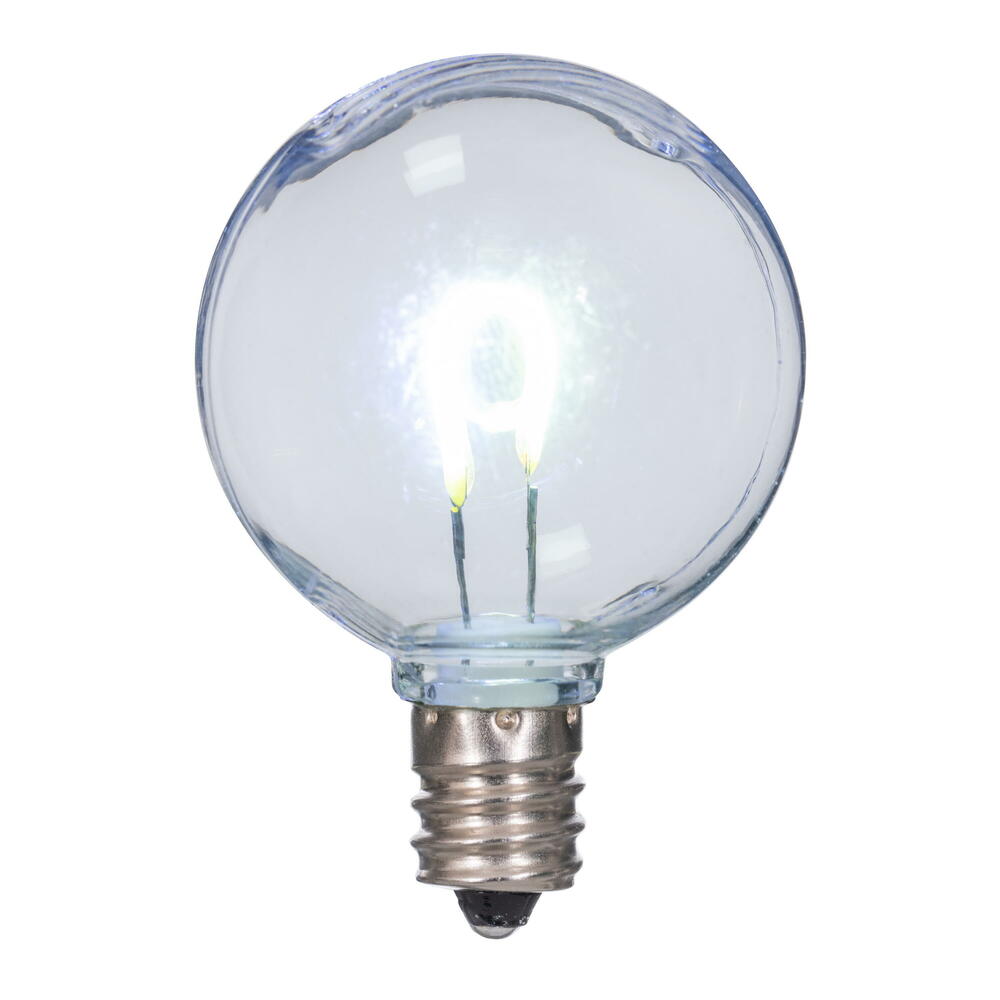 Vickerman G40 Transparent U-Shaped Filament Bulb, 25/Bag.