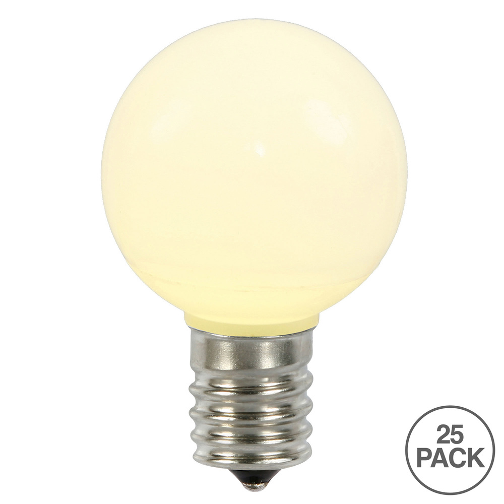 Vickerman G50 Ceramic LED Replacement Bulbs 25 per Box