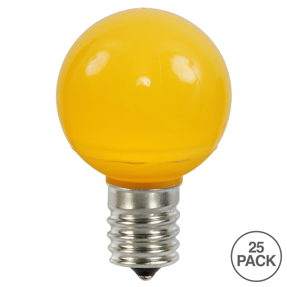 Vickerman G50 Ceramic LED Replacement Bulbs 25 per Box