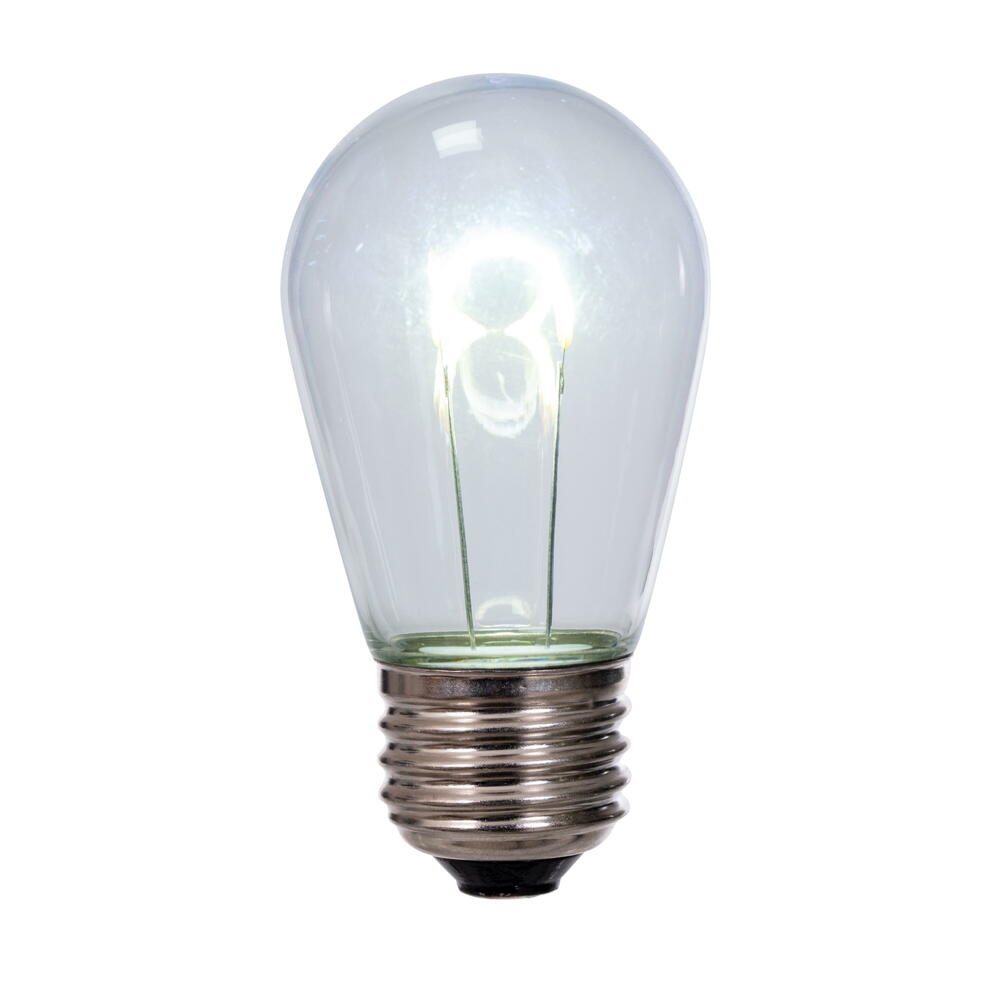 Vickerman S14 Transparent U-Shaped Filament Bulb, 10 Pcs/Bag.